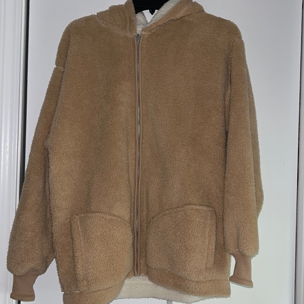 Hollister Fuzzy Fleece Jacket